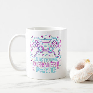 Taza De Café Juste Une Dernière Partie Gamer Mug - Retro