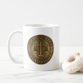 Taza De Café Justicia Igual Derechos Iguales