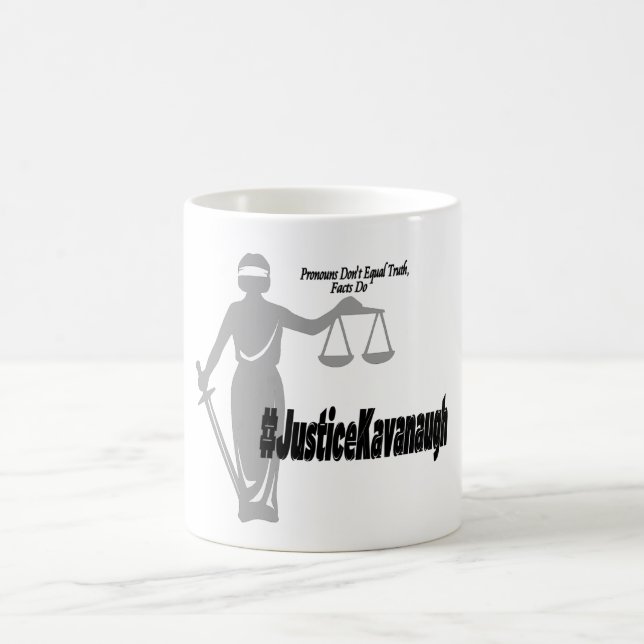 Taza De Café Justicia Kavanaugh (verdad y hechos) (Centro)
