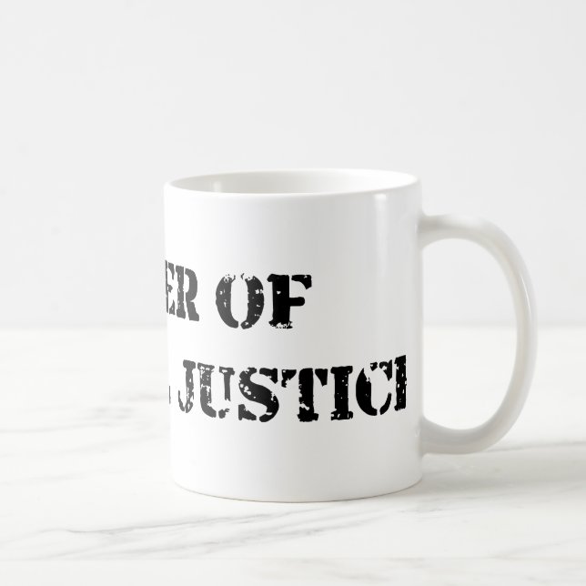 Taza De Café Justicia penal (Derecha)