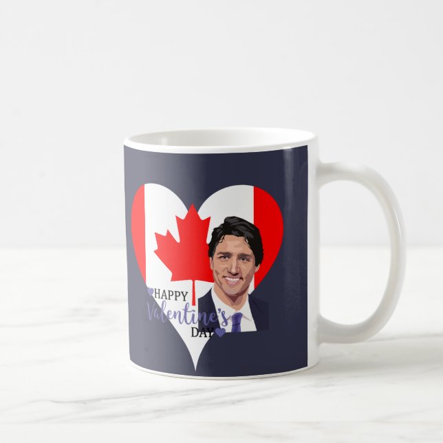 Taza De Café justin trudeau valentine (Derecha)