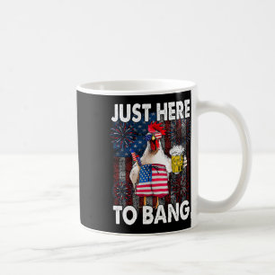Taza De Café Justo Aquí Para Bang Chicken El Incendio De La Ban