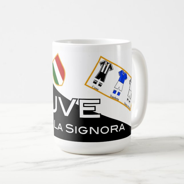 TAZA DE CAFÉ JUVE LA SIGNORA - (Anverso derecho)