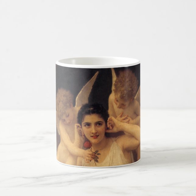 Taza De Café Juventud de Bouguereau, retrato de los Ángeles vic (Centro)