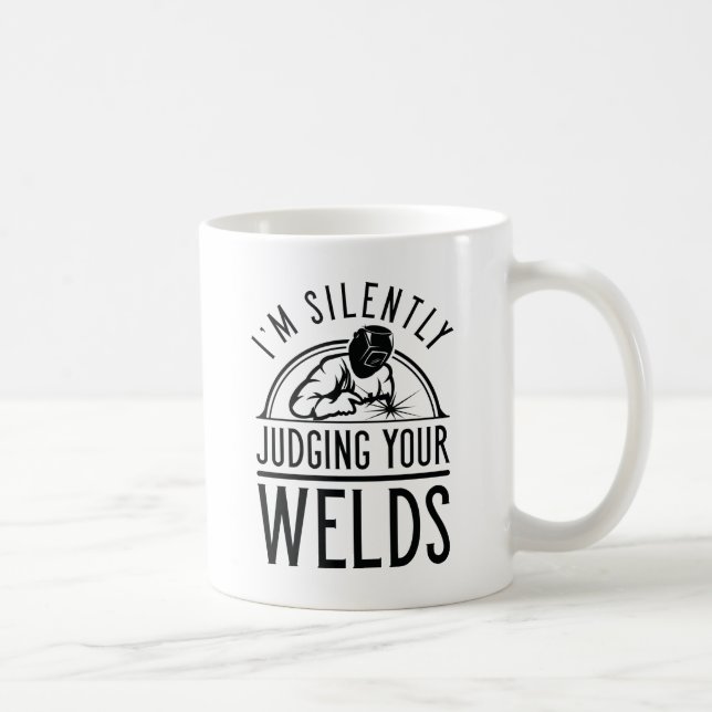 Taza De Café Juzgando sus tejidos (Derecha)