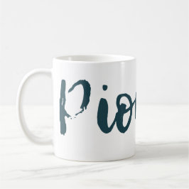 Taza De Café JW Pioneer Blue Green Wrap Alrededor de Mug