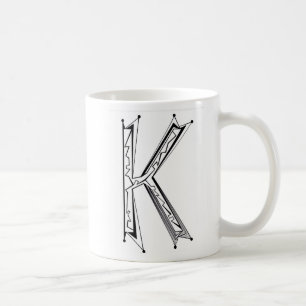 TAZA DE CAFÉ "K "
