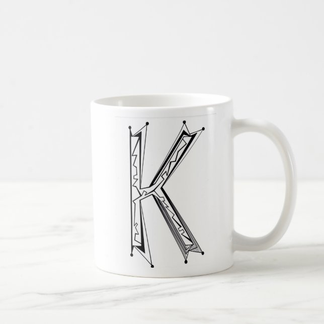 TAZA DE CAFÉ "K " (Derecha)