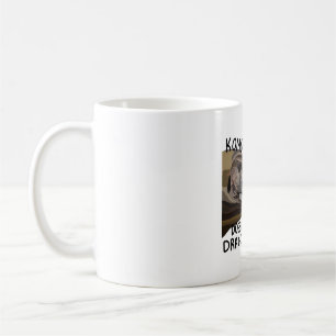 Taza De Café K es para Komodo Dragon
