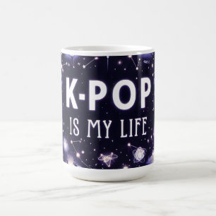 Taza De Café K-Pop es Mi Vida Escrita en las Estrellas