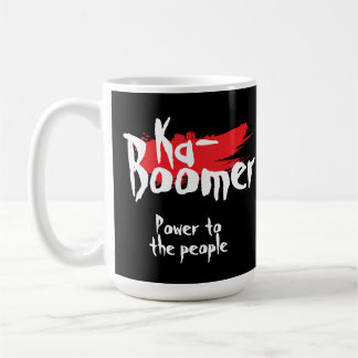 Taza De Café Ka- boomer fun one word minimalist cool trendy
