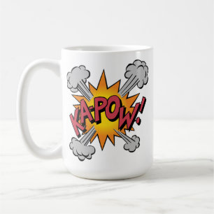 Taza De Café ¡KA-POW! Gráfico del cómic