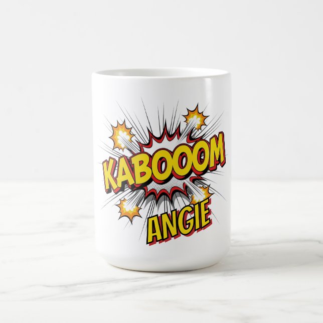 Taza De Café Kabooom Comic (Centro)