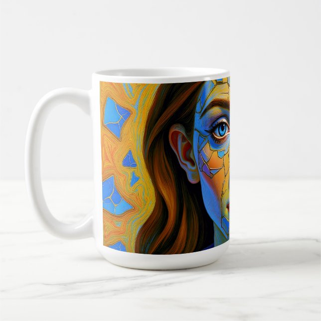 Taza De Café “Kaela” - Patrón de un Pasado (Izquierda)