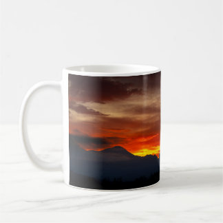 Taza De Café Kaffee Tasse Sonnenuntergang