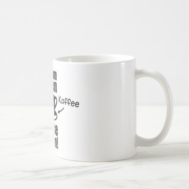 Taza De Café Kaffeetasse “Devora mantienen " (Derecha)