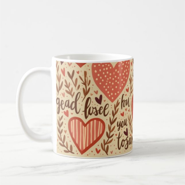 Taza De Café Kaffeetasse LOVE (Izquierda)