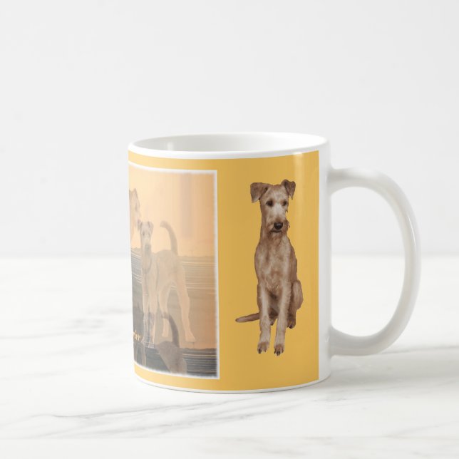 Taza De Café Kaffeetasse “Terrier Irlandesa " (Derecha)