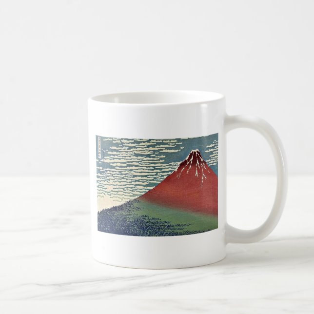 Taza De Café Kaisei de Gaifu por Katsushika, Hokusai Ukiyoe (Derecha)