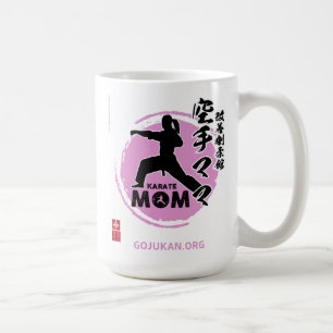 Taza De Café Kaizen Gojukan Karate Mamá Café Mug (Rosa)