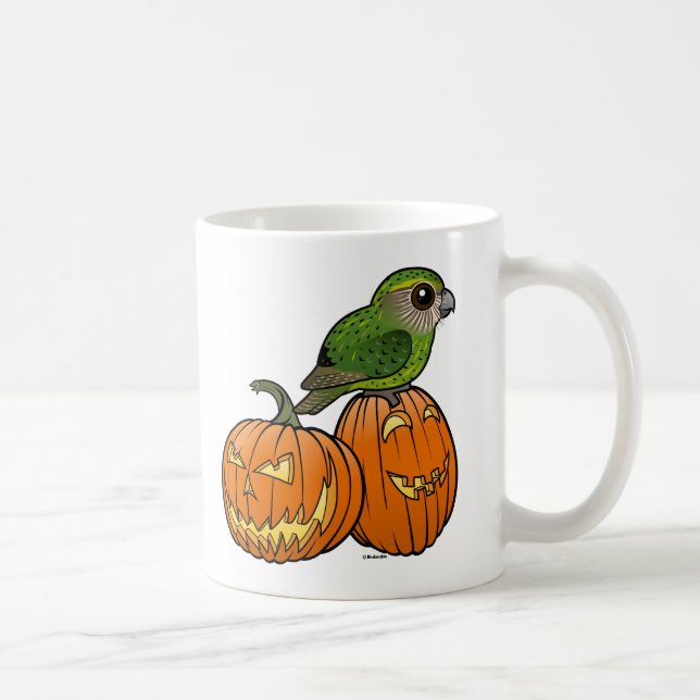 Taza De Café Kakapo Halloween (Derecha)