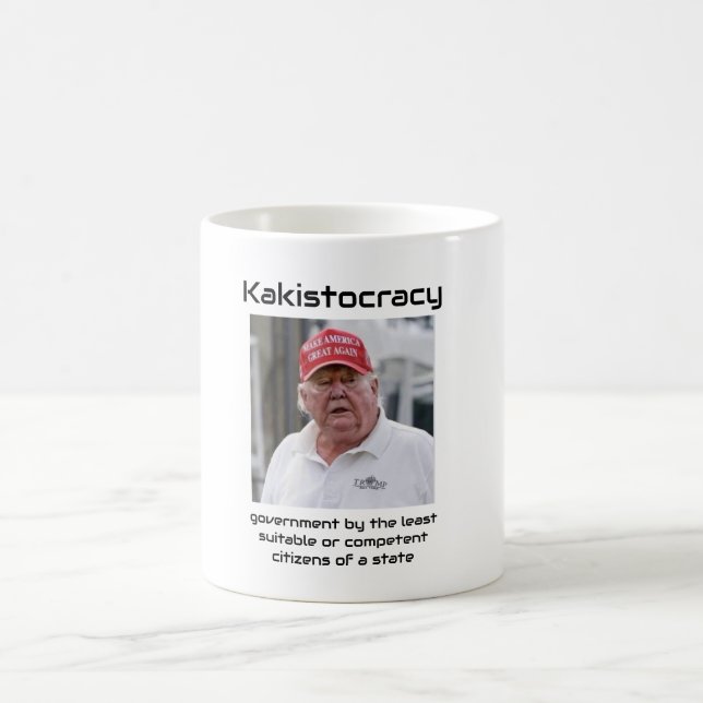 Taza De Café Kakistocracy Coffee Mug (Centro)