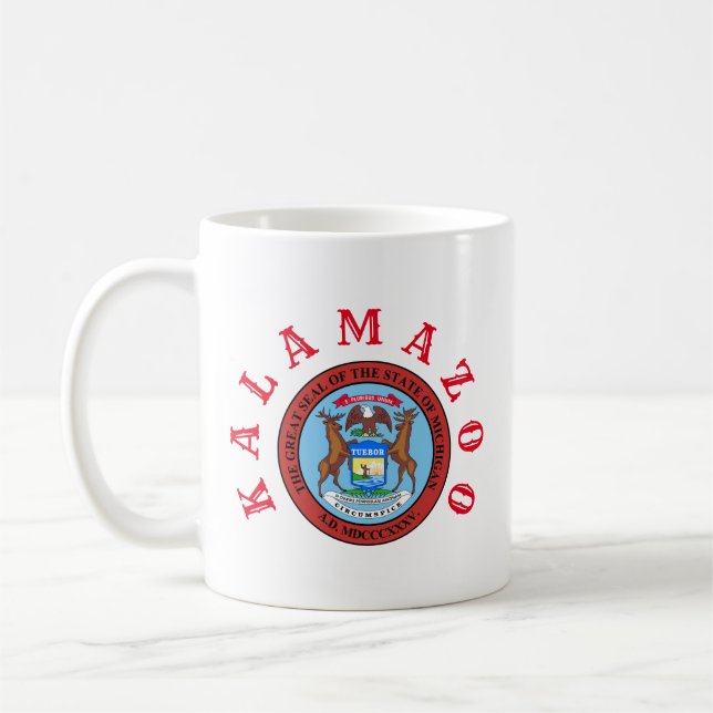 Taza De Café Kalamazoo, Michigan (Izquierda)