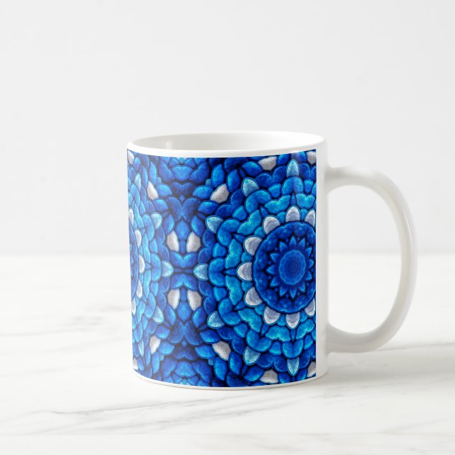 Taza De Café Kaleidoscope Art 37 Mug (Derecha)