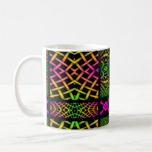 Taza De Café Kaleidoscope Mosaic III + tus ideas