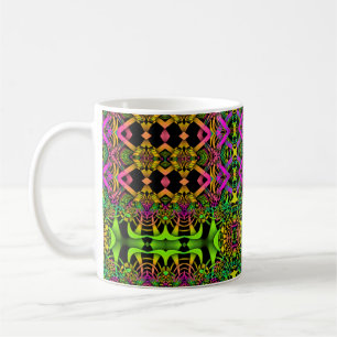 Taza De Café Kaleidoscope Mosaic IV + tus ideas