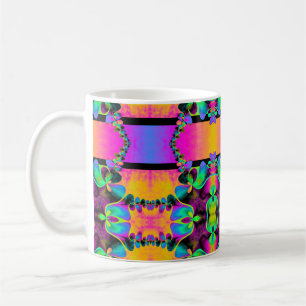 Taza De Café Kaleidoscope Mosaic V + tus ideas