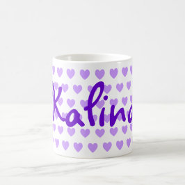 Taza De Café Kalina Purple Heart