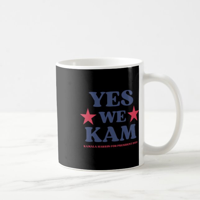 Taza De Café Kam Presidente Kamala Harris 47 Señora Presidenta (Derecha)