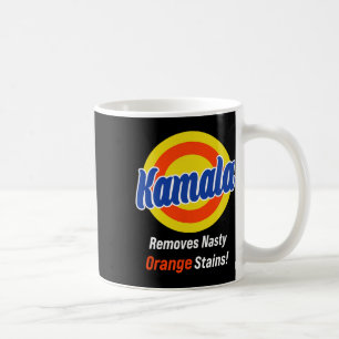 Taza De Café Kamala 2024 retira el voto del desagradable Naranj