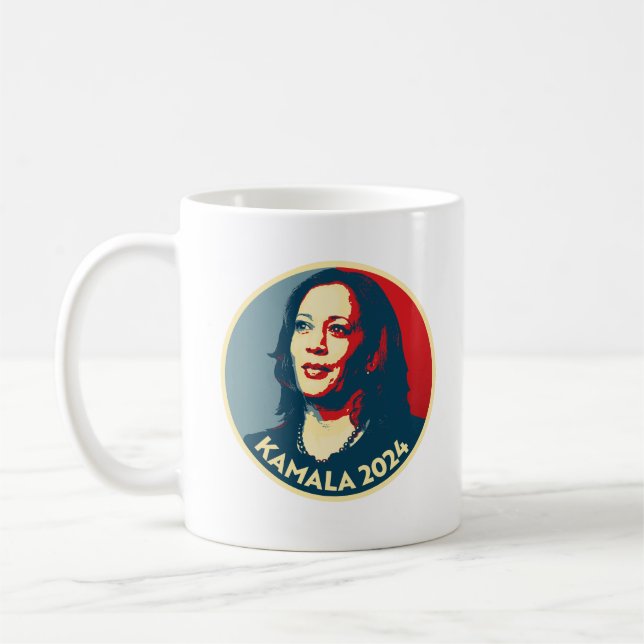 Taza De Café Kamala Harris 2024 (Izquierda)