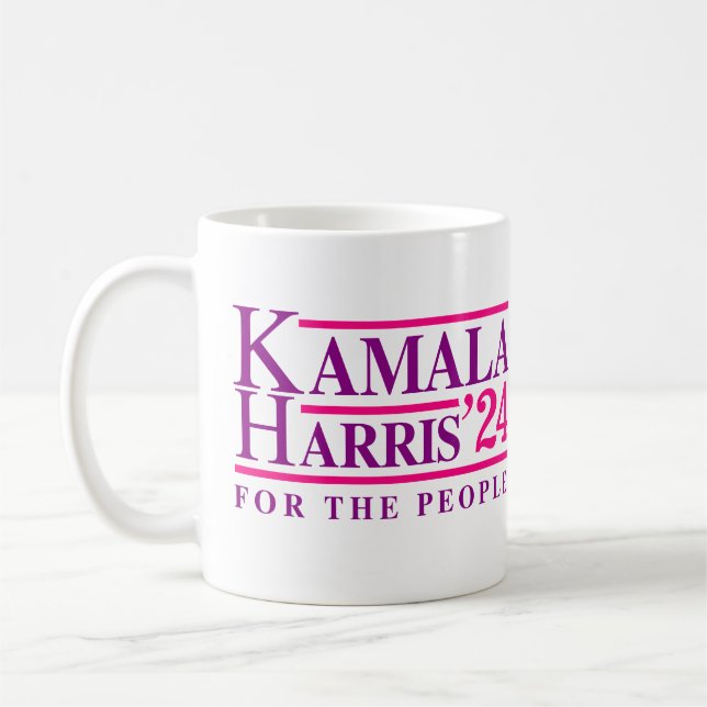Taza De Café Kamala Harris 2024 (Izquierda)