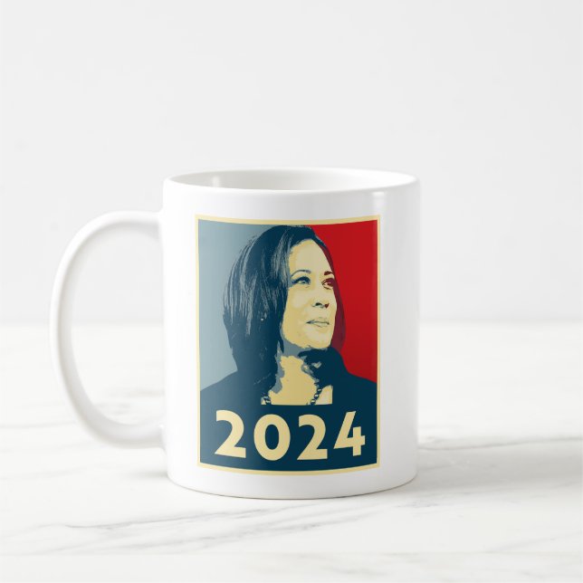 Taza De Café Kamala Harris 2024 (Izquierda)