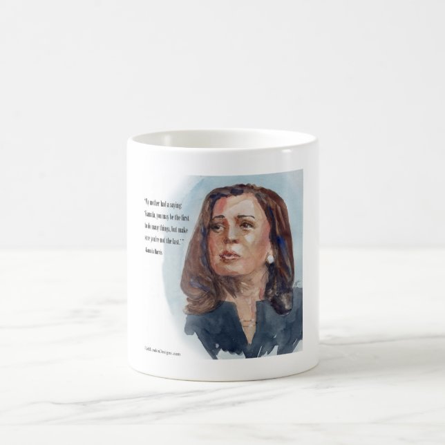 Taza De Café Kamala Harris & Cita (Centro)