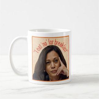 Taza De Café Kamala Harris come NO para el desayuno