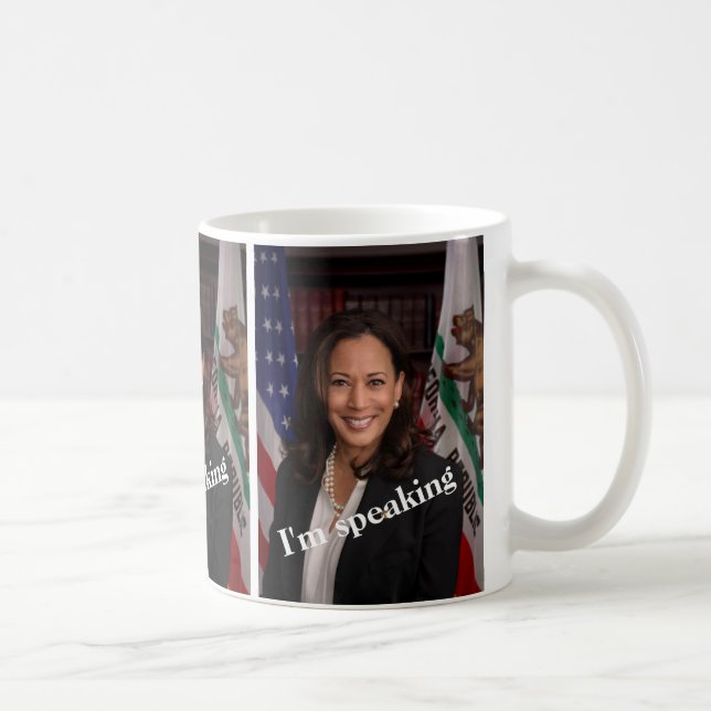 Taza De Café Kamala Harris - Hablo (Derecha)