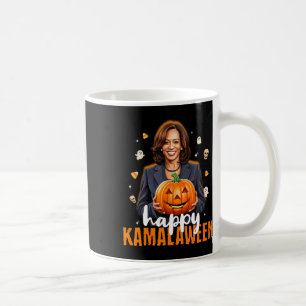 Taza De Café Kamala Harris Halloween Happy Kamalaween Pumpkin G