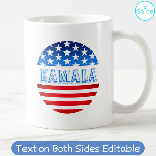Taza De Café Kamala Harris, partidario de la campaña electoral 