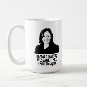 Taza De Café Kamala Harris personalizado