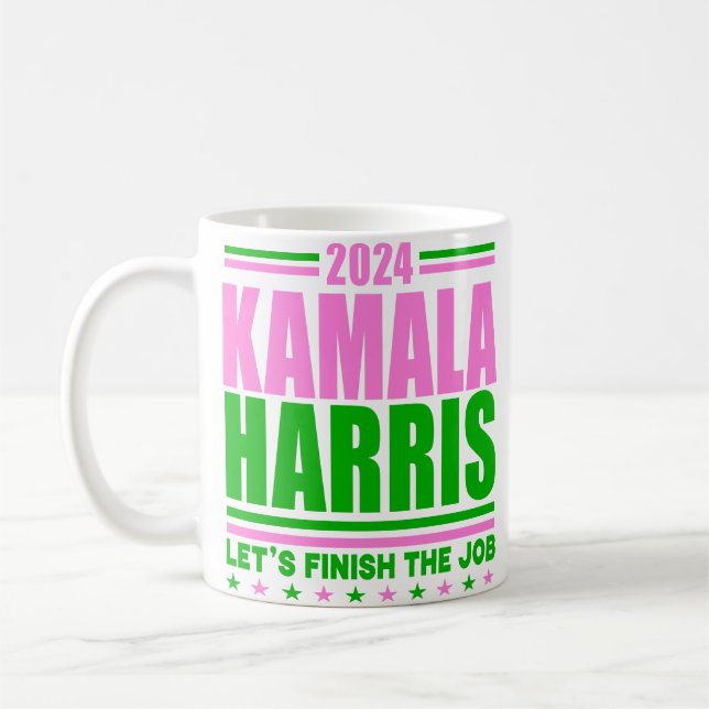 Taza De Café Kamala Harris por 2024 Mugs (Izquierda)