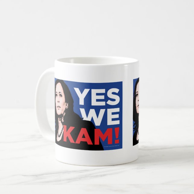 Taza De Café Kamala Harris por el presidente (Anverso izquierdo)
