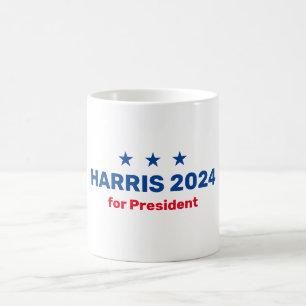 Taza De Café Kamala Harris Por El Presidente 2024