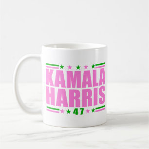 Taza De Café Kamala Harris por el presidente Mug