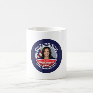 Taza De Café Kamala Harris por la presidencia en 2024