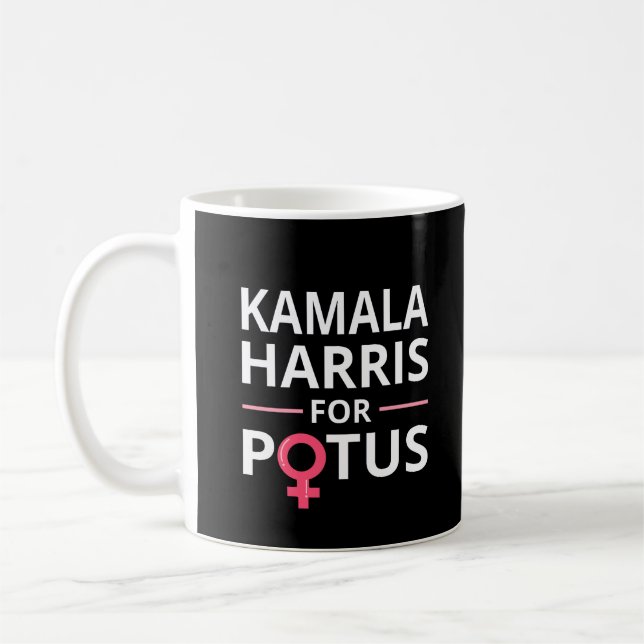 Taza De Café Kamala Harris por POTUS I (Izquierda)
