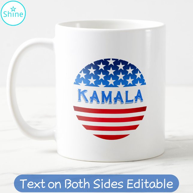 Taza De Café Kamala Harris Simpatizantes Voluntarios Elecciones (Subido por el creador)